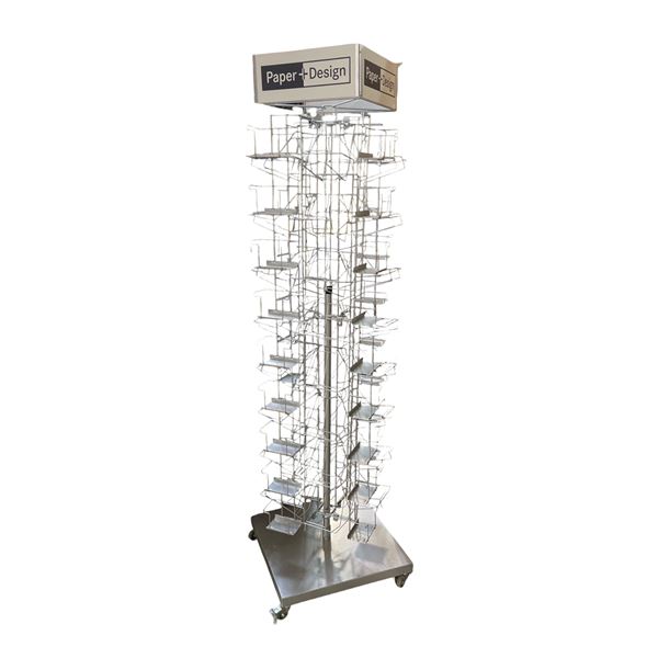 Paper + Design Retail Display Cart