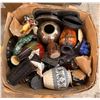 Image 1 : Group of Various Estate Items - Serving Tray, Vases, Headphone, Etc.