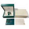Image 1 : NEW Grade B Homage to Rolex Iced Submariner White Gold & Diamonds Green Dial Diamond Bezel Green Rub