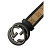 Image 1 : New Gucci Beige/Brown GG Interlocking G Buckle Belt - Size 46/115, no COA