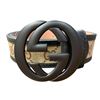 Image 2 : New Gucci Beige/Brown GG Interlocking G Buckle Belt - Size 46/115, no COA