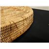 Image 10 : Woven Basket Tray w/ Handles from Bali 25" Dia, 3.5"H