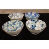 Image 1 : Qty 4 Albert Kessler & Co Kyoto Style Japanese Finger Bowls 4" Dia, 2"H
