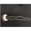 Image 5 : Beaded Necklace w/ Shell Half Moon Pendant & Fringe from the Soloman Islands 32"L x 4"W