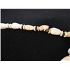 Image 8 : Beaded Necklace w/ Half Moon Pendant & Fringe 22"L x 5"W