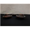 Image 3 : Qty 5 Oval Wooden Bowls, Approx. 7"L
