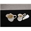 Image 2 : Qty 2 Porcelain I.Godinger Creamers, Misc Sizes