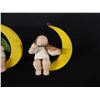 Image 3 : Qty 5 Angel Musicians on Crescent Moons 2" x 1"