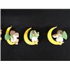 Image 8 : Qty 5 Angel Musicians on Crescent Moons 2" x 1"