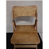 Image 2 : Wooden Folding Chair 15" x 15" x 32"H