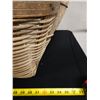 Image 10 : Woven Basket Tray w/ Handles 31" x 19" x 10"H