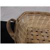 Image 8 : Woven Basket Tray w/ Handles 31" x 19" x 10"H