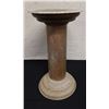 Image 1 : Vintage Pedestal Display Stand 13" Dia, 22.5"H