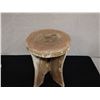 Image 2 : Wooden Tree-Trunk Stool 14" Dia, 19"H