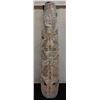 Image 1 : Vintage New Guinea Carved Hook Ceremonial Wall Story Board 12" x 52"H