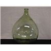 Image 3 : Vintage Green Blown Glass Bottle Marked 20, 11" Dia, 17"H