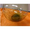 Image 9 : Vintage Green Blown Glass Bottle Marked 20, 11" Dia, 17"H