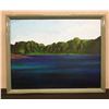 Image 1 : Koolau Mountain Original Oil Painting, Signed by Artist Maile R.K. Kaai 1991, Framed 30.5" x 25"