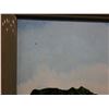Image 3 : Koolau Mountain Original Oil Painting, Signed by Artist Maile R.K. Kaai 1991, Framed 30.5" x 25"