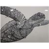 Image 2 : Turtle Honu Artwork by Alex Gupton, Framed 21.75" x 17.5"