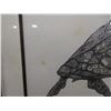 Image 3 : Turtle Honu Artwork by Alex Gupton, Framed 21.75" x 17.5"