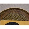 Image 2 : Turtle Honu Round Tray w/ Woven Sides 21.5" Dia