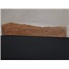 Image 10 : Carved Wooden Story Board Wall Hanging from Palau Micronesia - Money Stones 50.5" x 10" x 1"