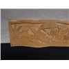 Image 2 : Carved Wooden Turtle Fishing Story Board from Palau Micronesia 36" x 8"
