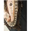 Image 8 : Wooden Bearded Mask Wall Hanging from New Guinea 35" x 12" x 5"