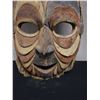 Image 2 : Wooden Painted Mask Wall Hanging from New Guinea 51" x 27"