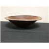Image 2 : Hand Carved Wooden Bowl w/ Leaf Edge 14" Dia, 4"H