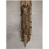 Image 3 : Ancestor Head Wooden Mask w/ Cowrie Shell Accents (heavy) 7" x 8" x 34"H