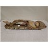 Image 8 : Ancestor Head Wooden Mask w/ Cowrie Shell Accents (heavy) 7" x 8" x 34"H