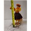 Image 8 : Hawaiian Doll w/ Porcelain Head & Hands in Yellow & Orange Kahiko w/ Ipu by Makaleka 9.5"H