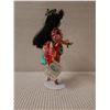 Image 3 : Milestone Kawehi MCC-1106 Hula Girl Porcelain Doll w/ Lei on Stand w/ COA 8"H