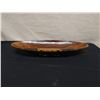 Image 2 : Handcrafted Wooden Oval Serving Bowl w/ Carved Rim & Bottom 24" x 9" x 4"H