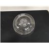 Image 2 : Round Glass Cookie Jar w/ Lid (chipped) 9" Dia, 11"H