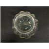 Image 2 : Green Glass Apothecary Jar w/ Maker's Mark (no lid) 9.5" Dia, 11.5"H