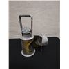Image 2 : Vintage Medium Brass & Glass Signal Lamp 7" x 12"