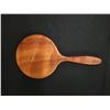 Image 2 : Round Wooden Handheld Mirror