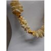 Image 3 : Long White Shell Double Lei from Tahiti 38"L