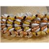 Image 2 : Shell Double Choker or Hatband Lei from Tahiti  8" Dia, 3"H (hat not included)
