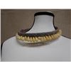 Image 2 : Woven Shell Choker Fringe Necklace 7" Dia, 1.5"H