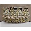 Image 1 : Shell Crown Choker Necklace from Micronesia 7" Dia, 3.5"H