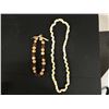 Image 2 : Qty 2 Lei: Cowrie Shell 40"L & Kukui Nut 24"L