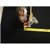 Image 8 : Qty 2 Chinese Porcelain Dolls: Girl Playing Erhu & Fan Dance w/ Maker's Marks, Misc Sizes