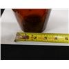 Image 8 : Qty 3 Vintage Glass Bottles: J.F. Cutter E Martin & Co Amber Whiskey Bottle, etc, Misc Sizes