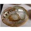 Image 2 : Qty 4 Abalone Shell Bowls, Misc Sizes