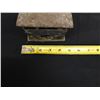 Image 8 : Cast Iron Vintage Steam Iron w/ Wooden Handle 9" x 4.5" x 7"H