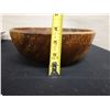Image 8 : Carved Koa Wood Calabash Bowl Signed Blair Hawaii 10" Dia, 3.5"H